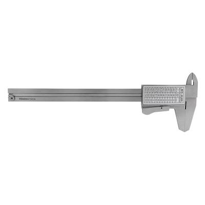 Skydelære med klemlås 0-150x0,05 mm og 40 mm kæber